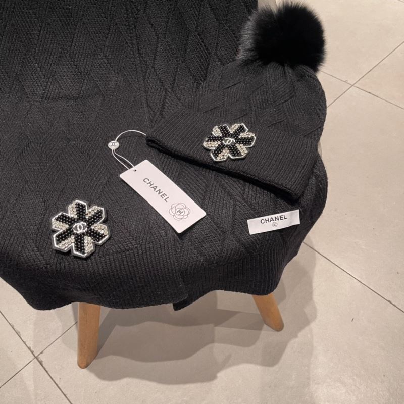 Chanel Caps Scarfs